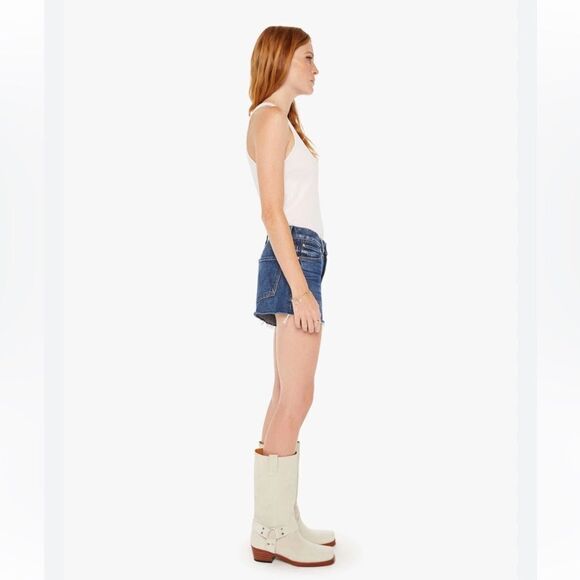 MOTHER Dodger short on Did You Bring Me Anything Size 28 NWT $228.00 - Picture 5 of 8